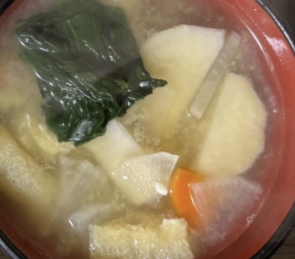 具沢山味噌汁☆簡単