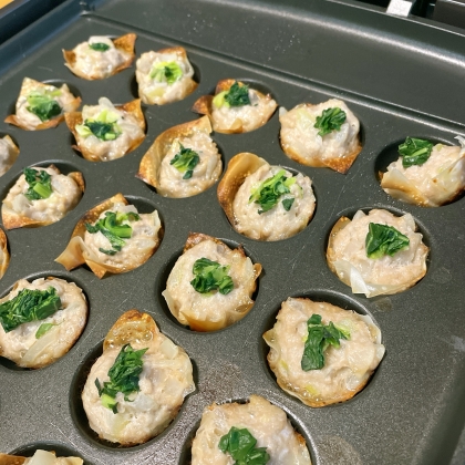 たこ焼き器で作る！簡単しゅうまい