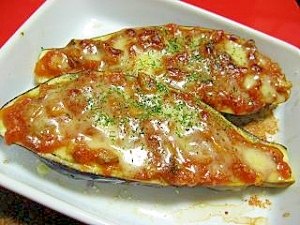 茄子のトマトソース焼き