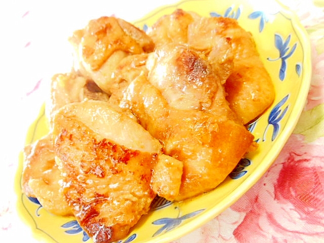 ❤甜麺醤とオイマヨと生姜の照り焼きチキン❤