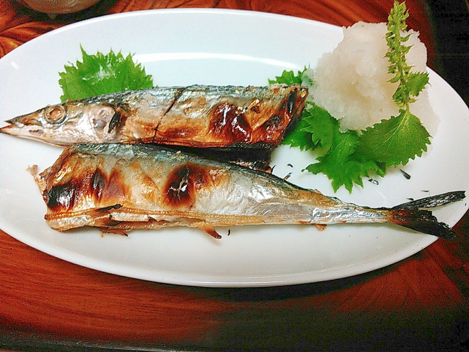秋刀魚のこんがり焼き