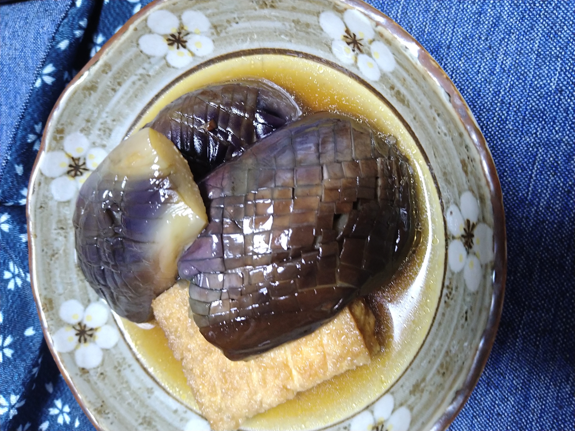 ナスと厚揚げの田舎煮