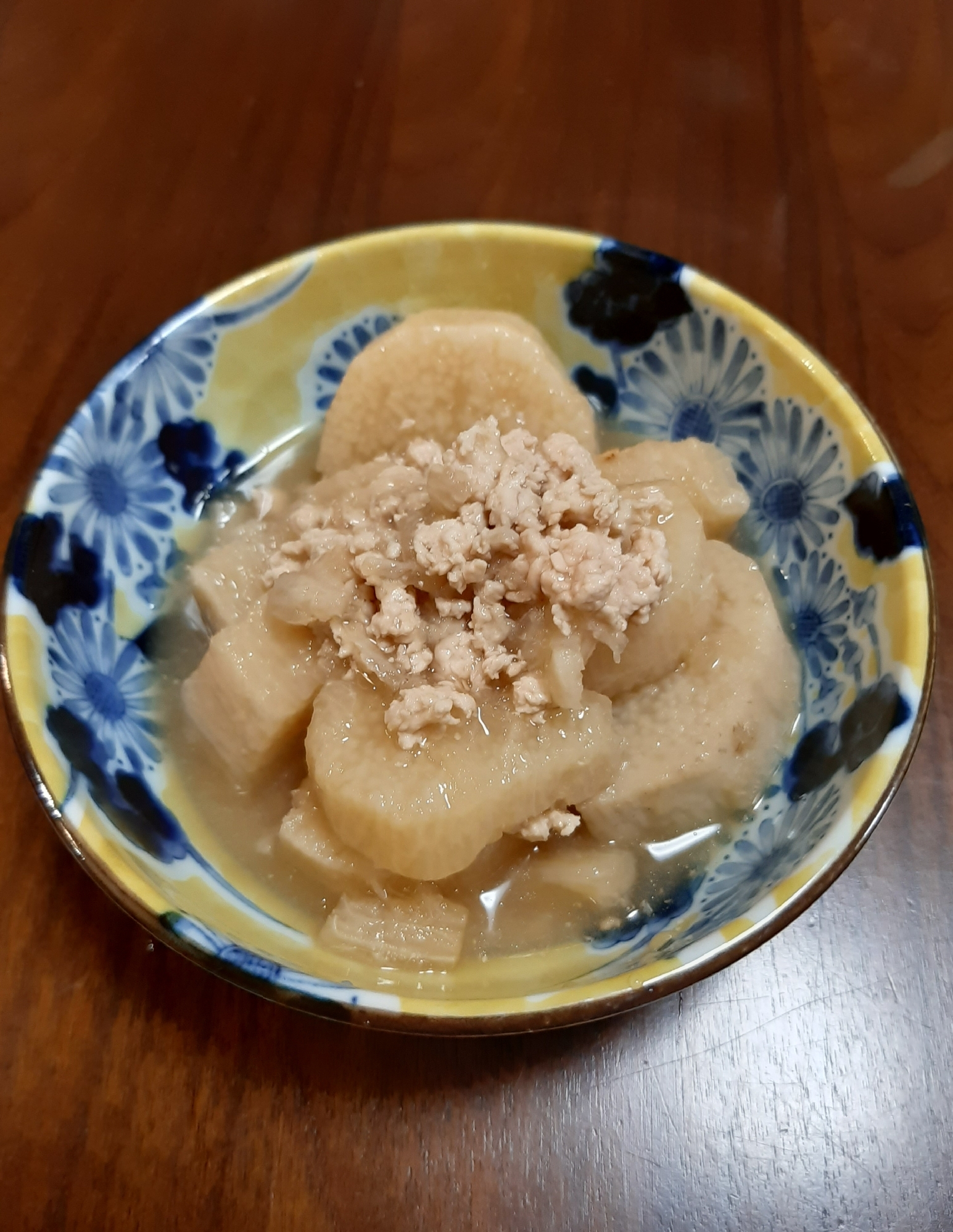 長芋のそぼろあんかけ