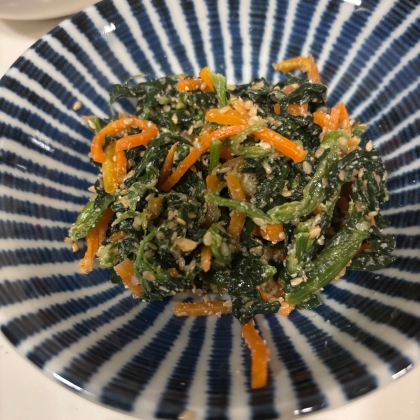 味噌が決め手！　ほうれん草のゴマ味噌和え