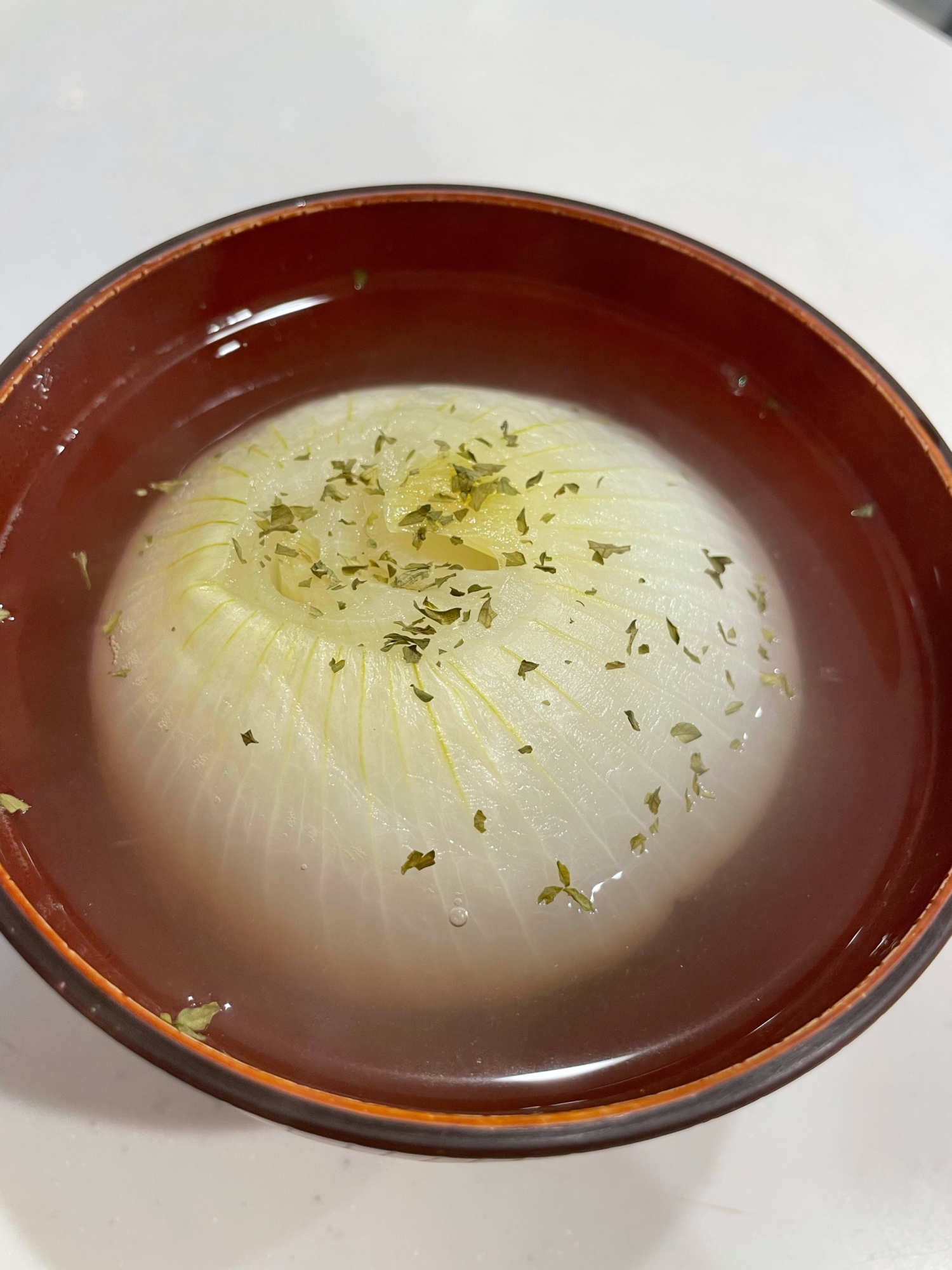 丸ごと⭐新玉ねぎのスープ