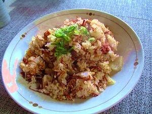 ご飯の量半分！キムチチャーハン♪♪♪