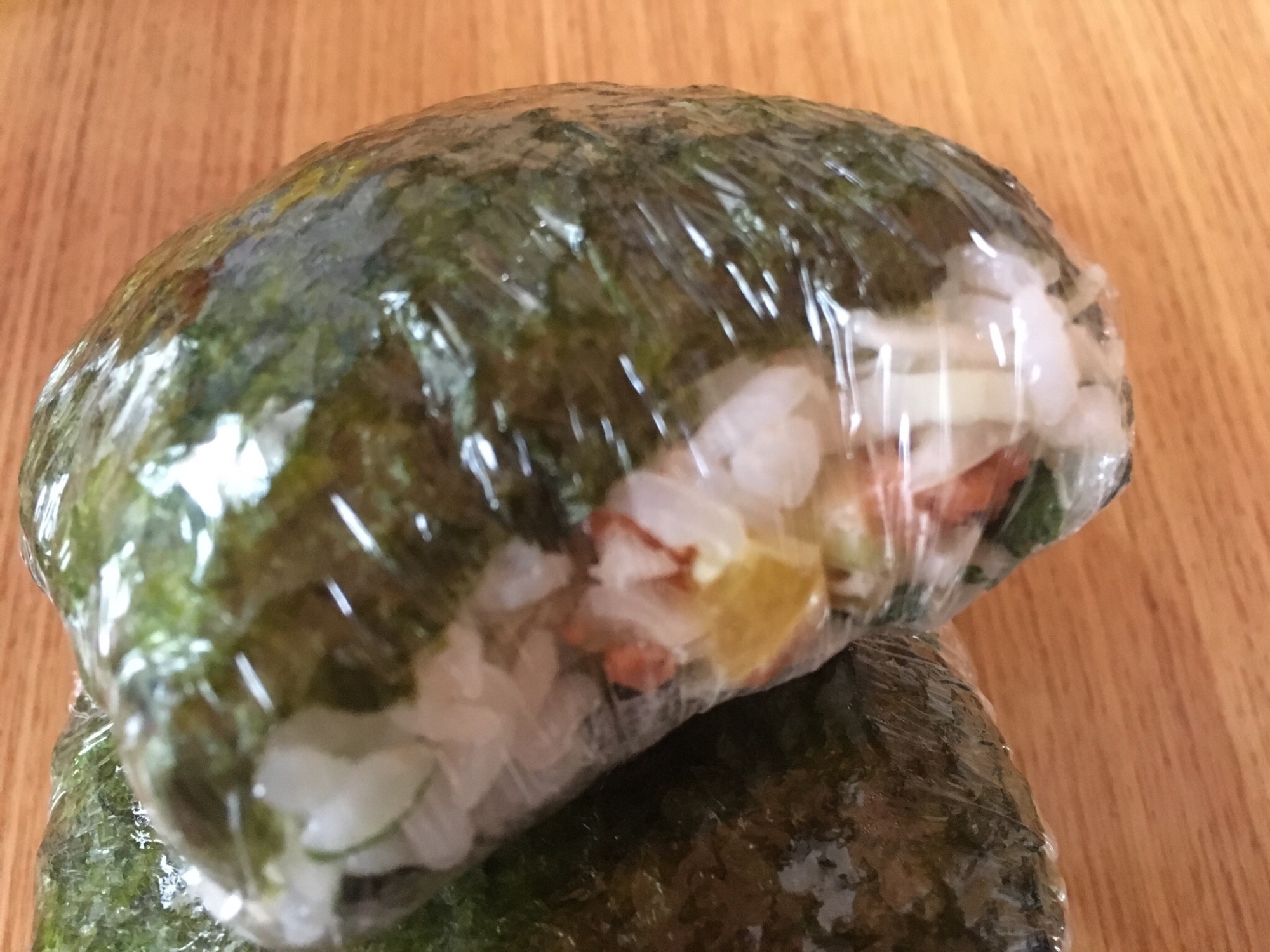 鮭たくあんおにぎり