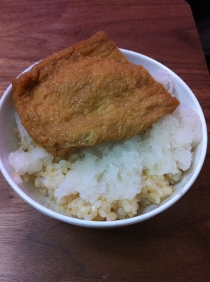 油揚げご飯