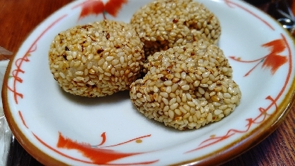 子供が喜ぶ(^^)切り餅で作る焼きゴマ団子♪