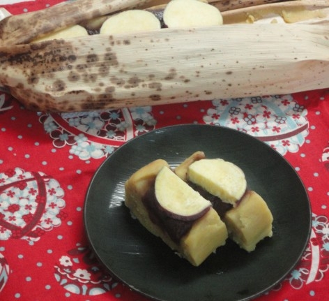 甘さ控えめ!素材を生かした!さつまいもの蒸し羊羹☆