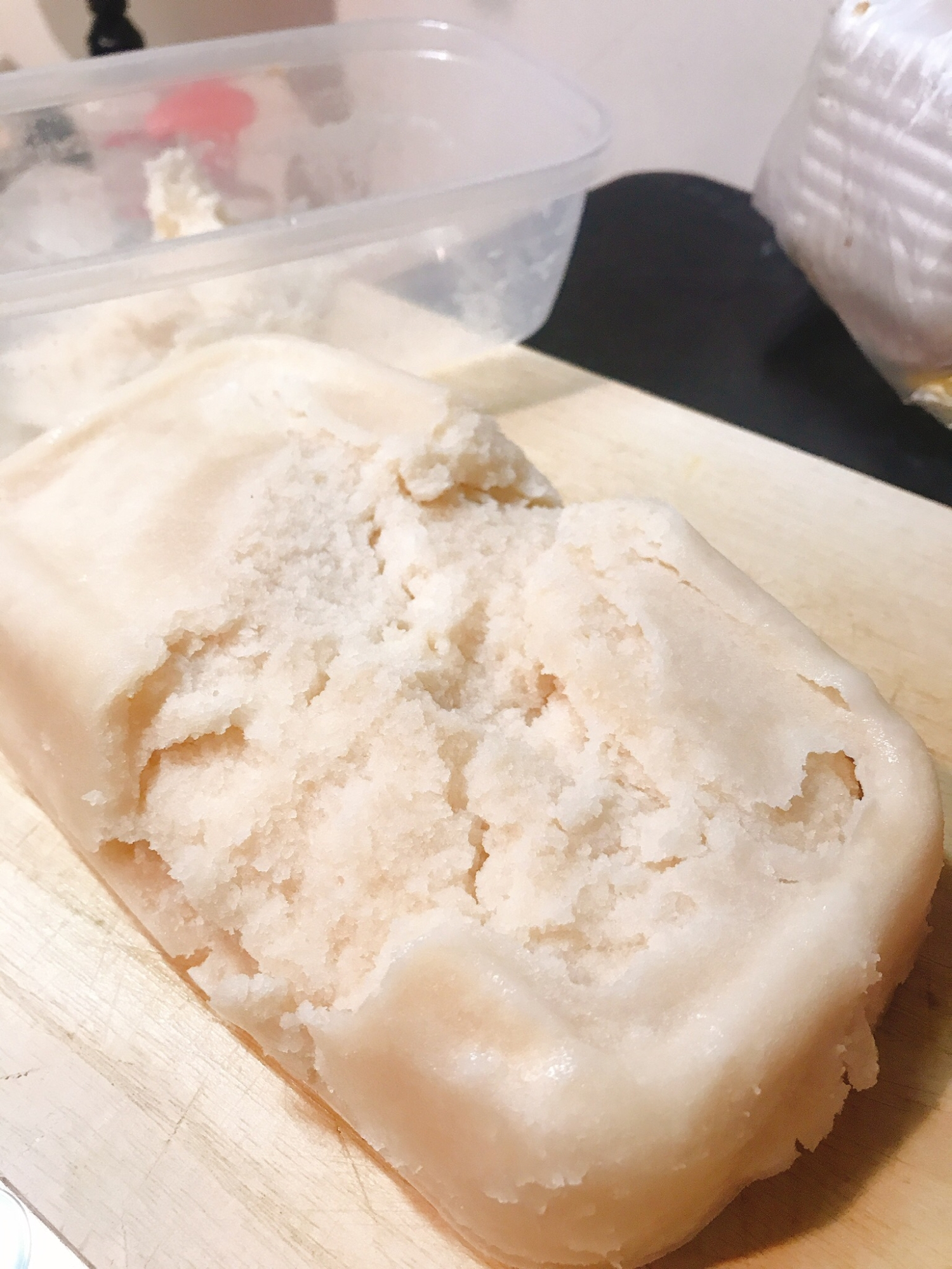 レンジで簡単!お米蒸しパン