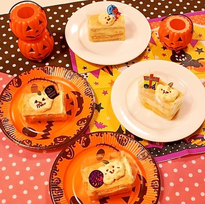【ハロウィン2016】かぼちゃのミルフィーユ