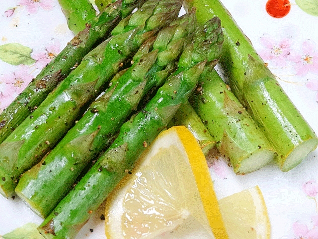 フライパンで簡単 焼きアスパラ レシピ 作り方 By Startrek 楽天レシピ