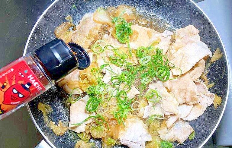 【素朴飯】豚肉と白菜と春雨の旨煮