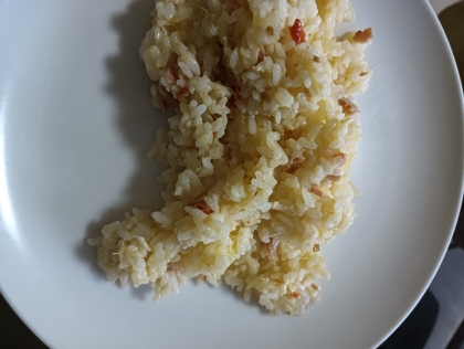 牡蠣のリゾット風ご飯