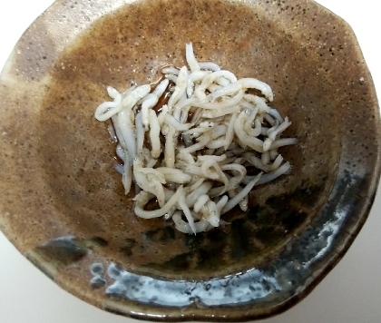 ご飯がすすむ♡味付けしらす