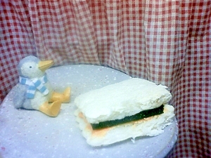 食べラー海苔サンドイッチ
