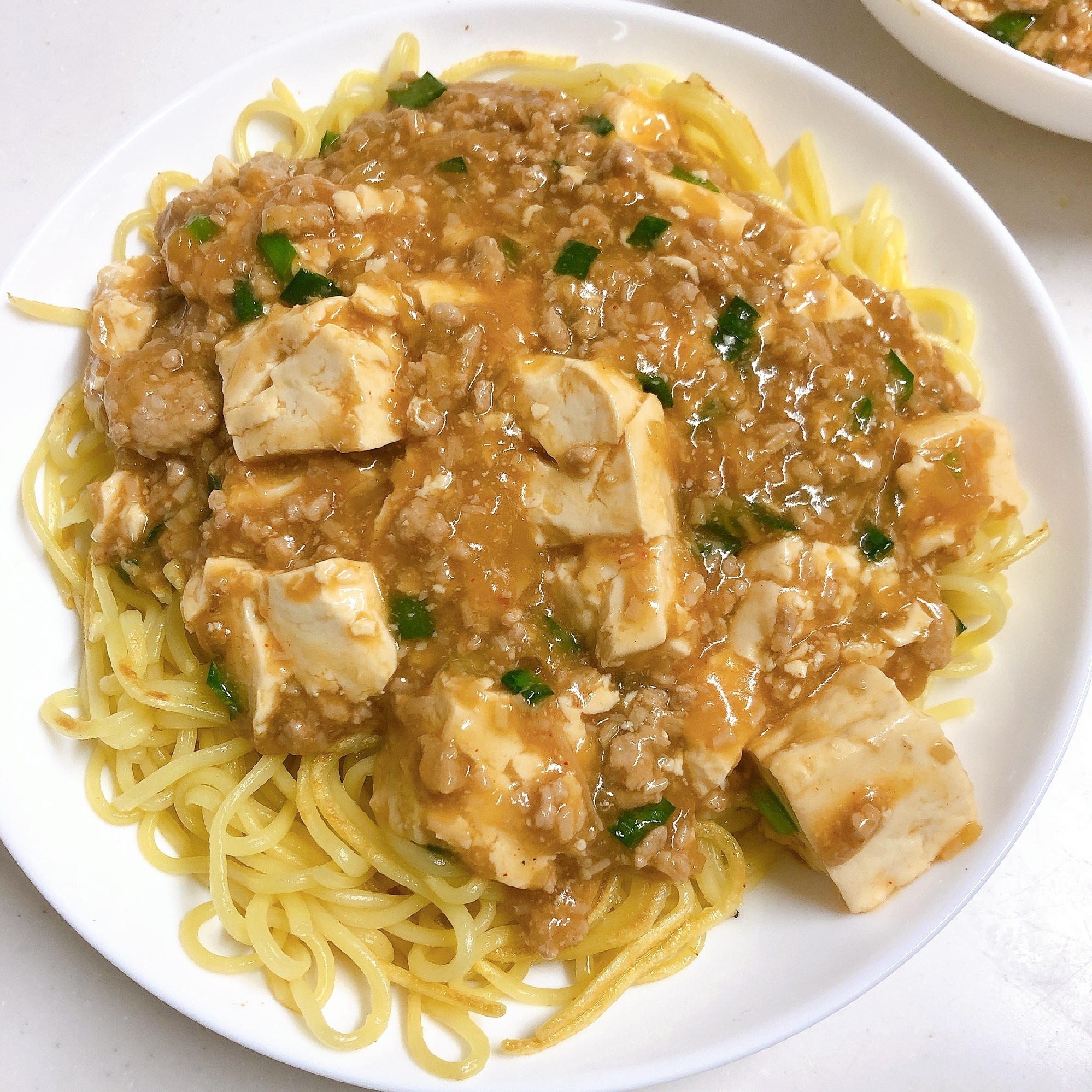 ランチにも♪こどもと食べる麻婆焼きそば