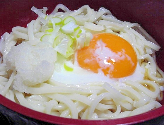 おろし温玉うどん