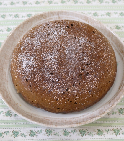 炊飯器で出来てうれしいケーキ♪
レシピをどうもありがとう＾＾