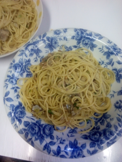 サバ缶で和風パスタ。材料3つで時短！意外でハマる♪