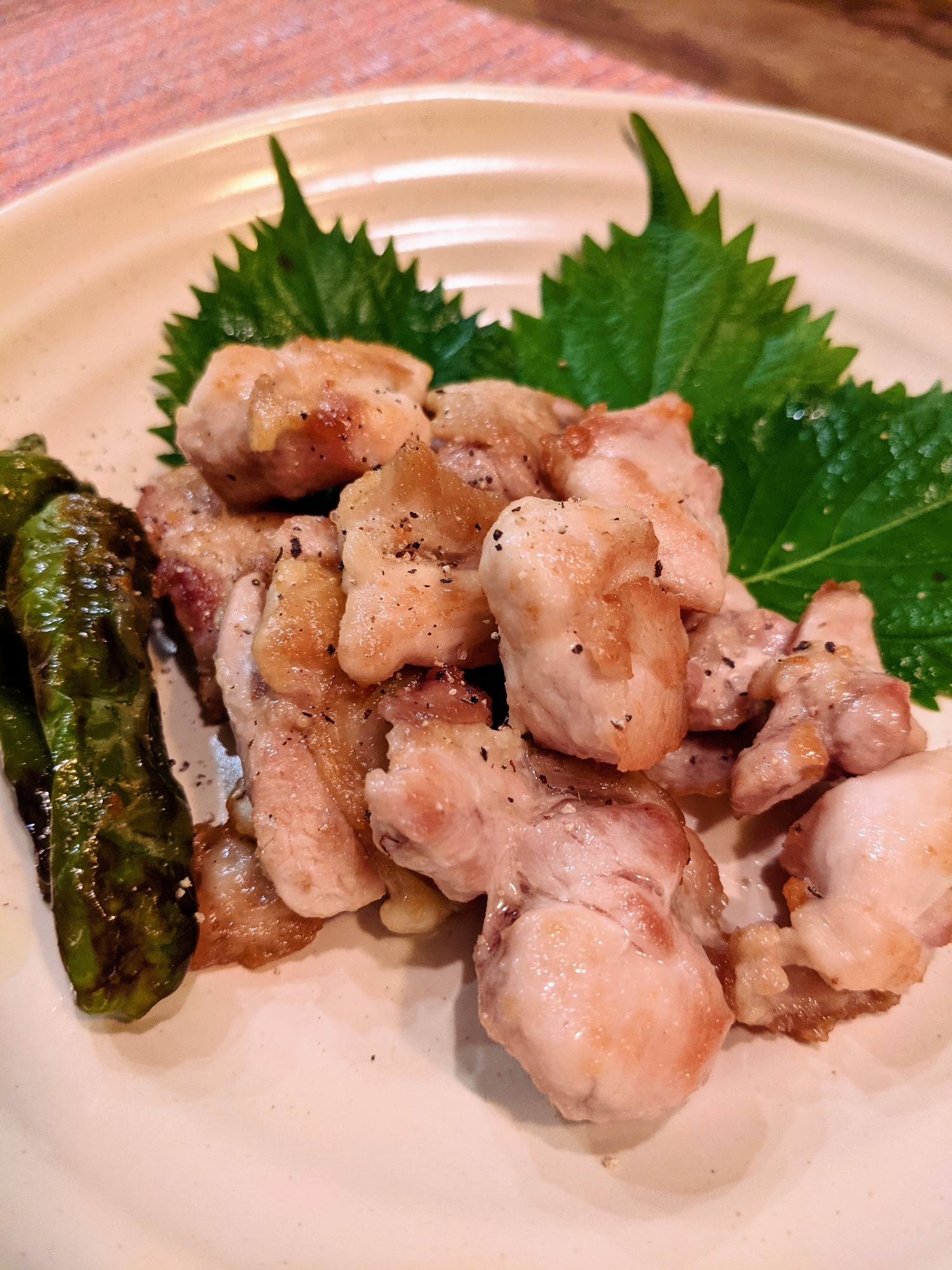 簡単おつまみ☆串なし焼き鳥