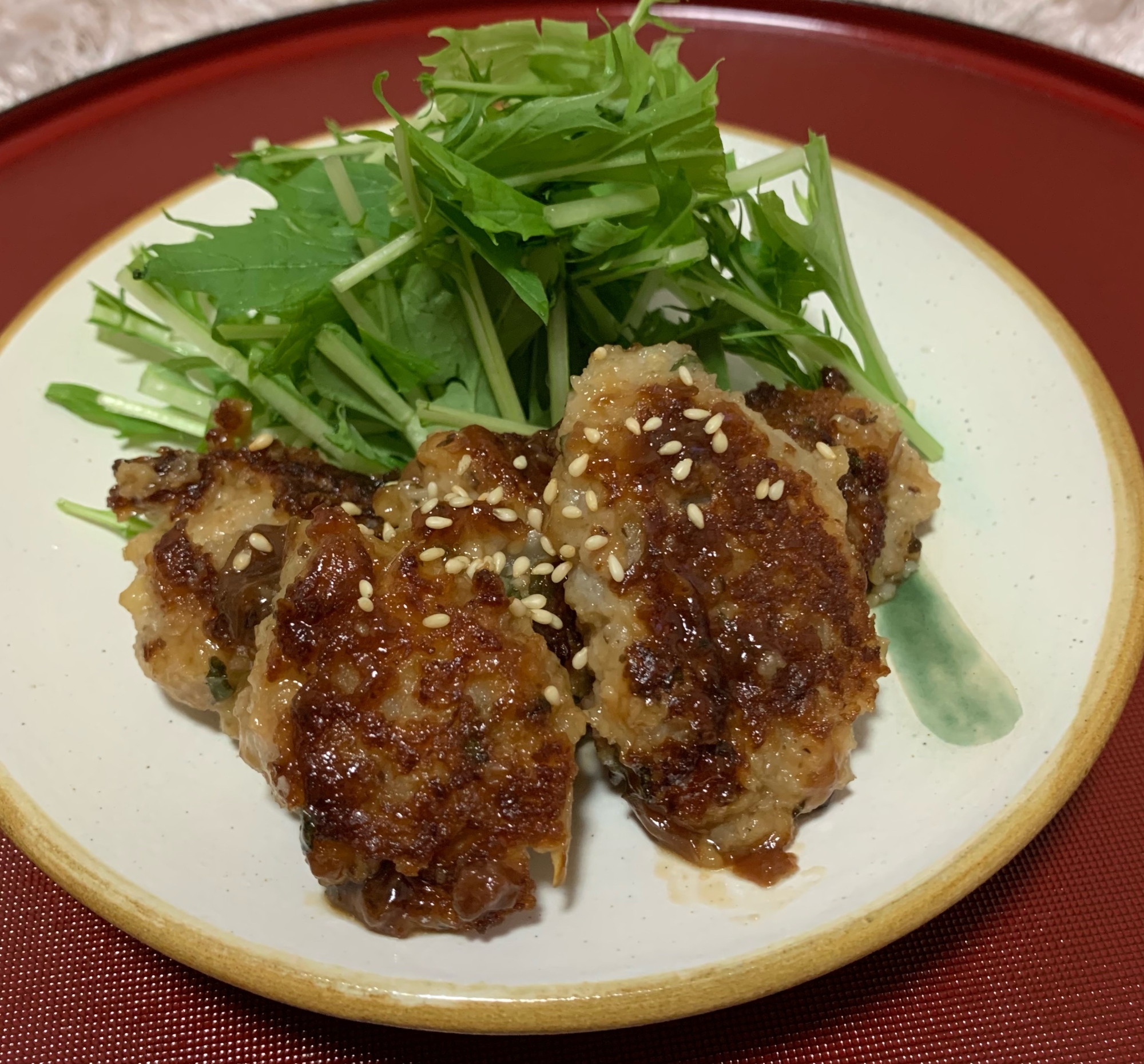 ふわふわ！蓮根入り鶏だんご