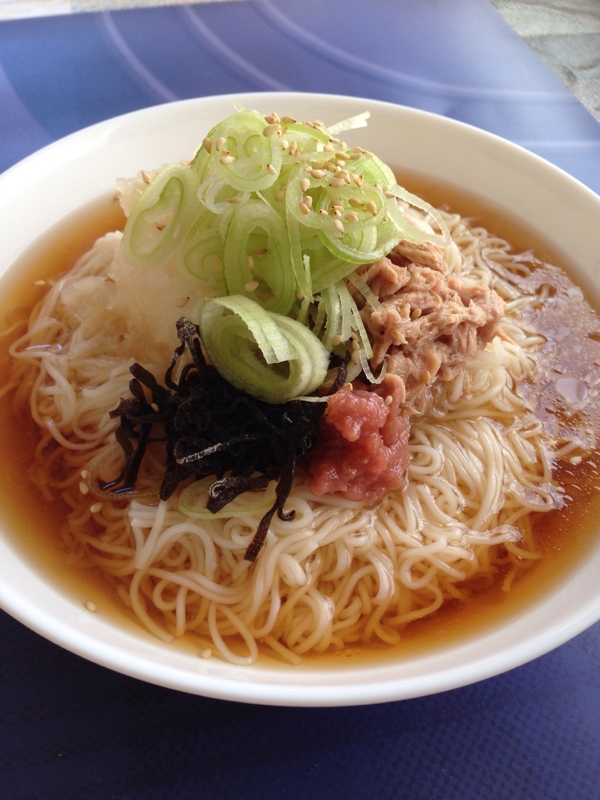 ツナおろしそうめん