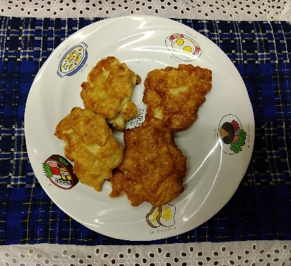 鶏むね肉で☆高野豆腐入りチキンナゲット