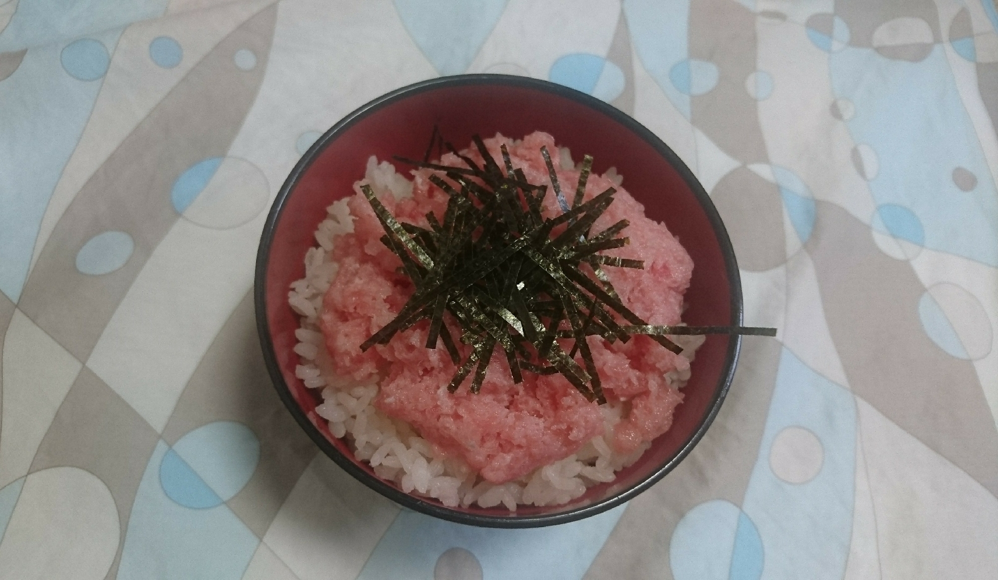 まぐろの叩き丼