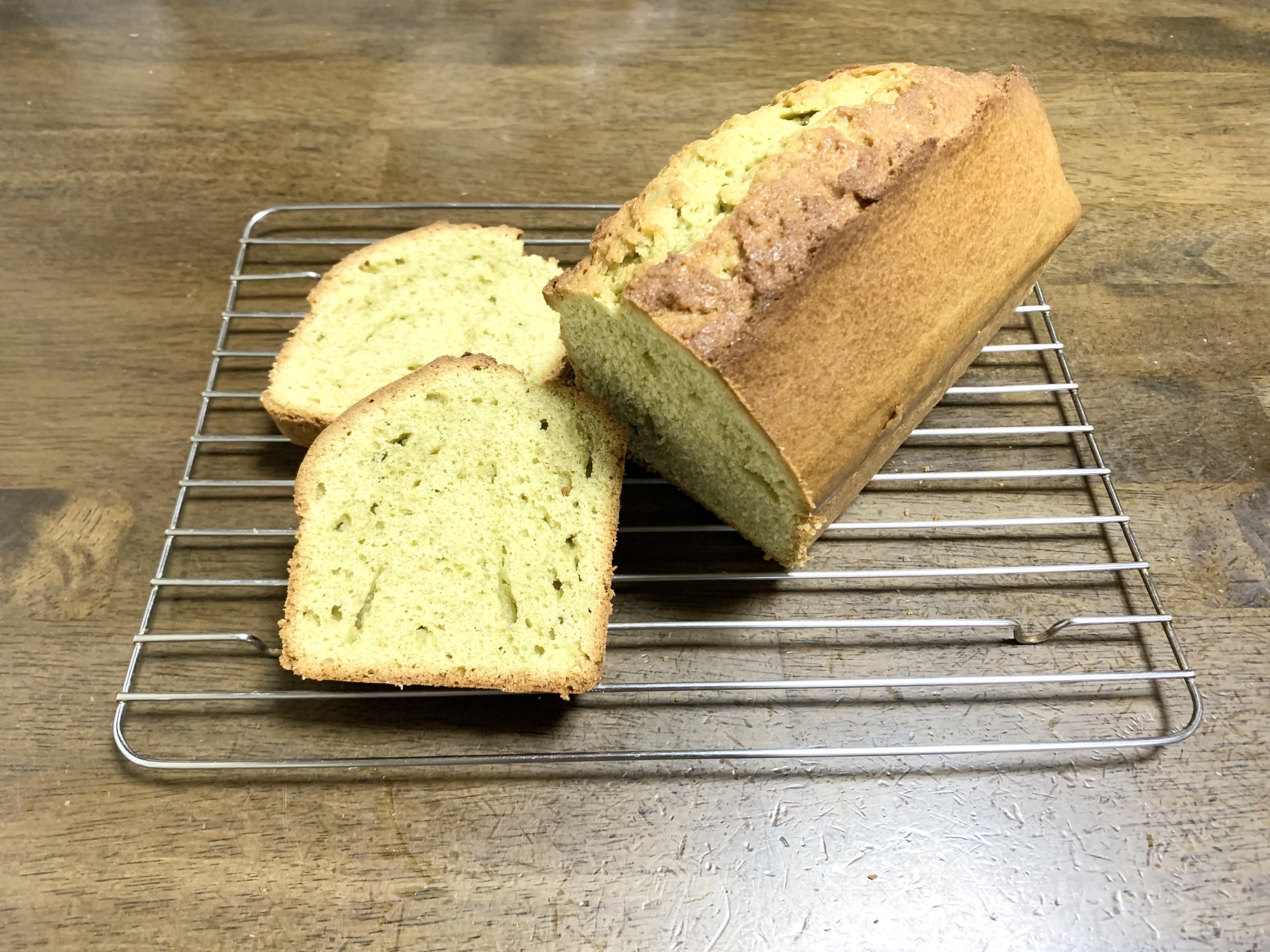焼き菓子レシピ 抹茶パウンドケーキ