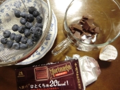 ブルーベーリーのチョコレートがけ レシピ 作り方 By Tamagoyasann 楽天レシピ