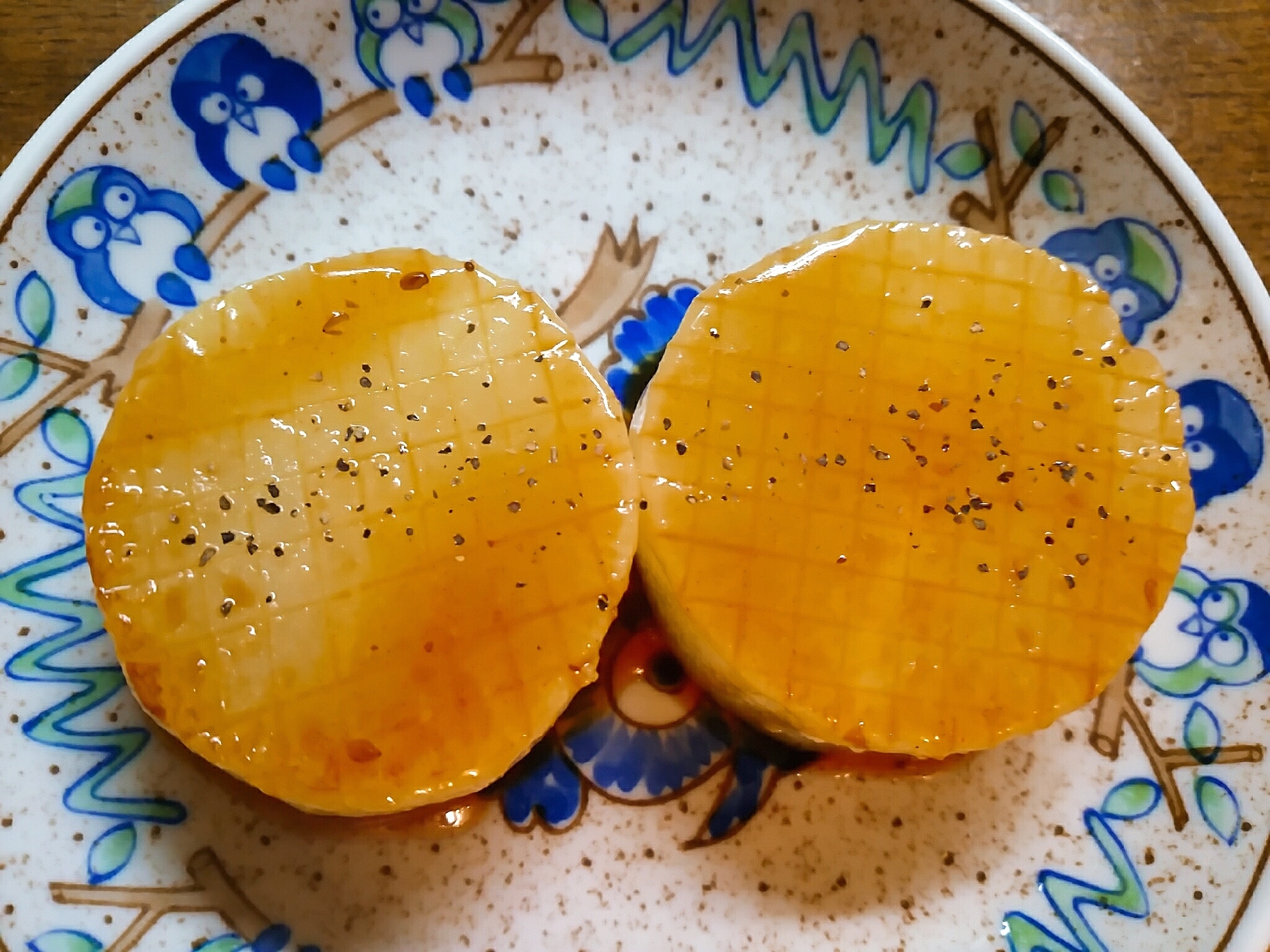 大根ステーキ焼肉のタレ味