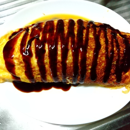 節約ヘルシー♪オムキャベもやし