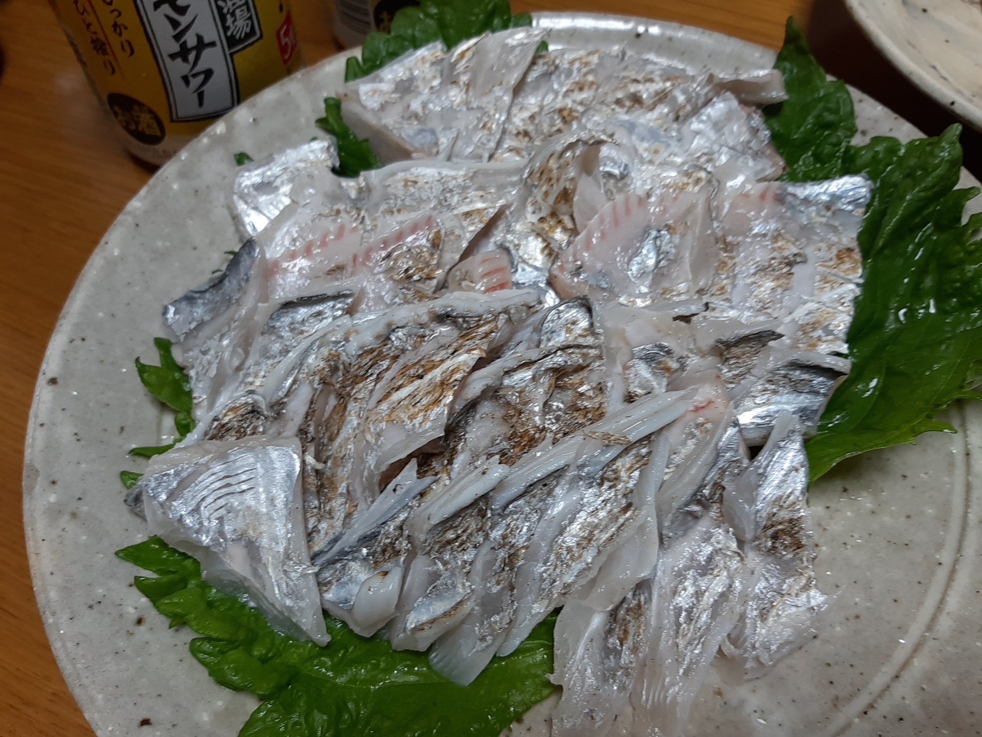 太刀魚の炙り 刺身 レシピ 作り方 By ゆいちゃん ママ 楽天レシピ