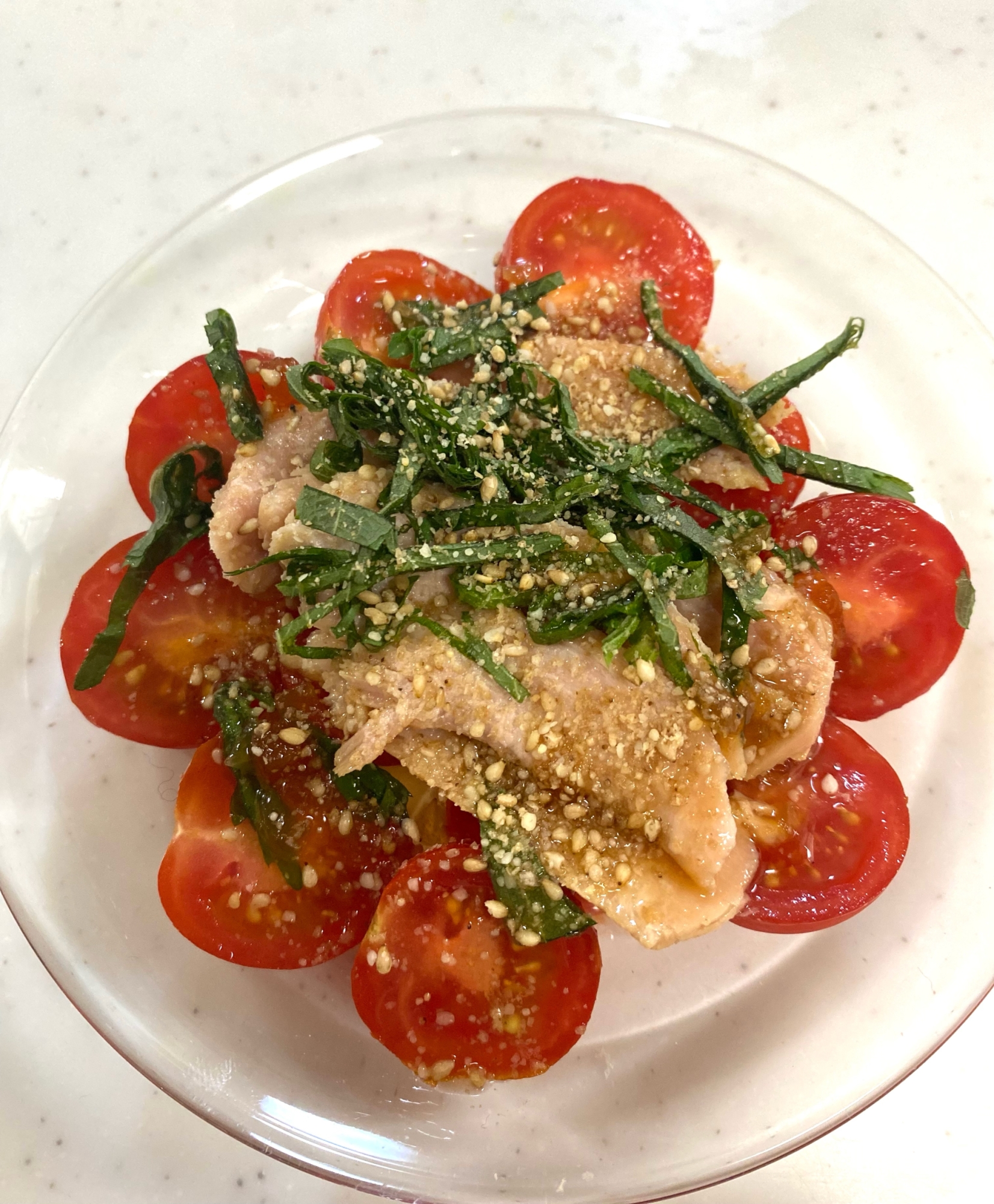 ツナと紫蘇のキラキラジュエリーサラダ