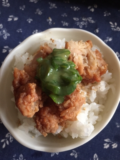 唐揚げ丼