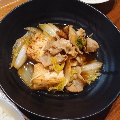 濃厚肉豆腐（水不使用)