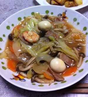 八宝菜♪ご飯に乗せたら中華丼☆