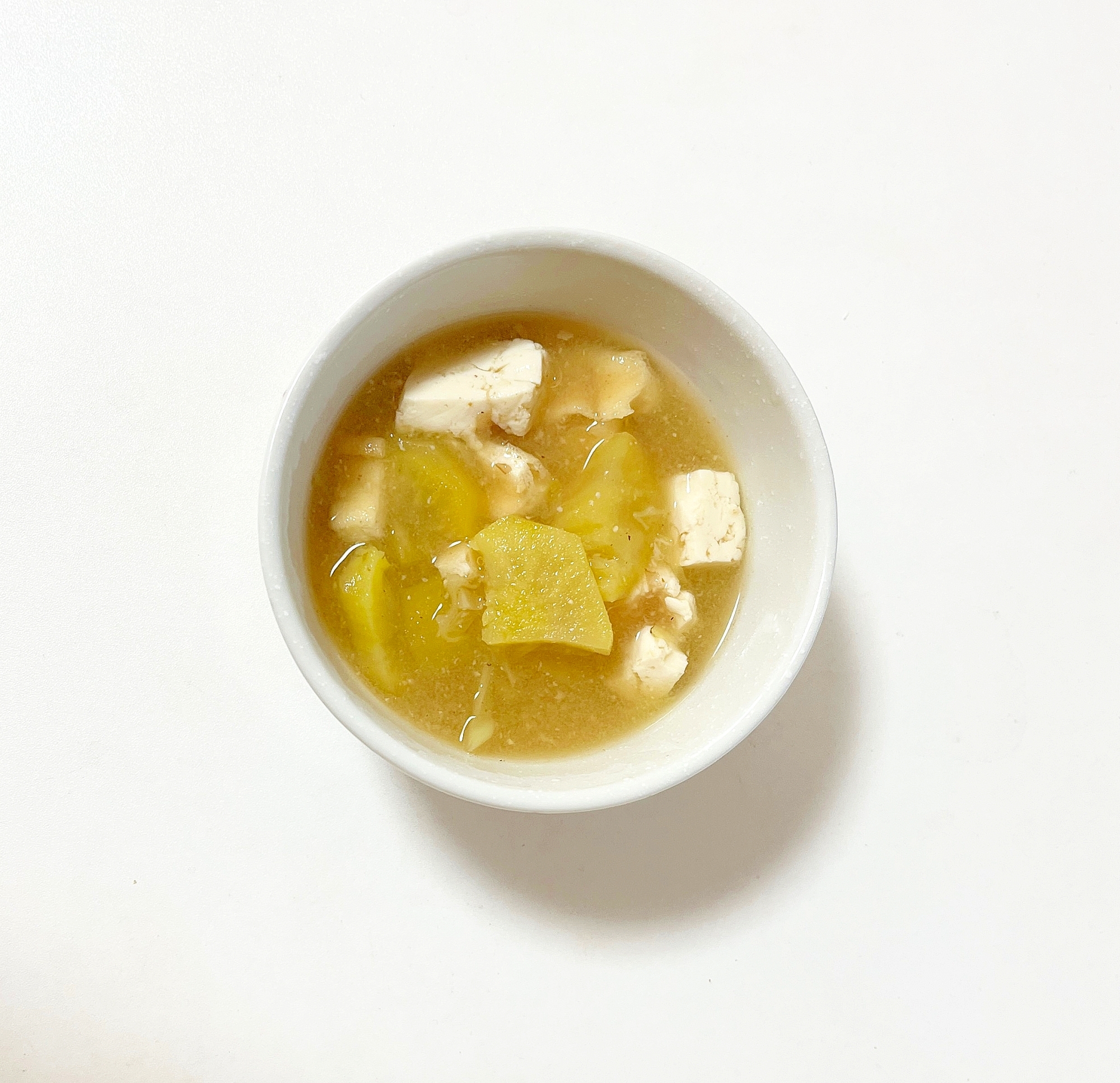 簡単☆さつま芋の味噌汁