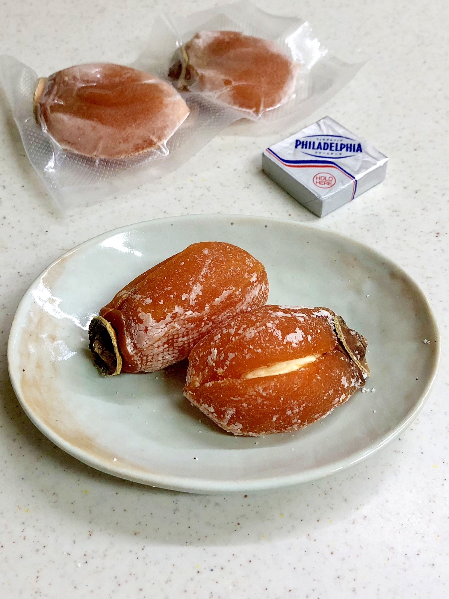 クリームチーズ入り 干し柿