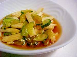 長芋ときゅうりのとろとろ~な和え物