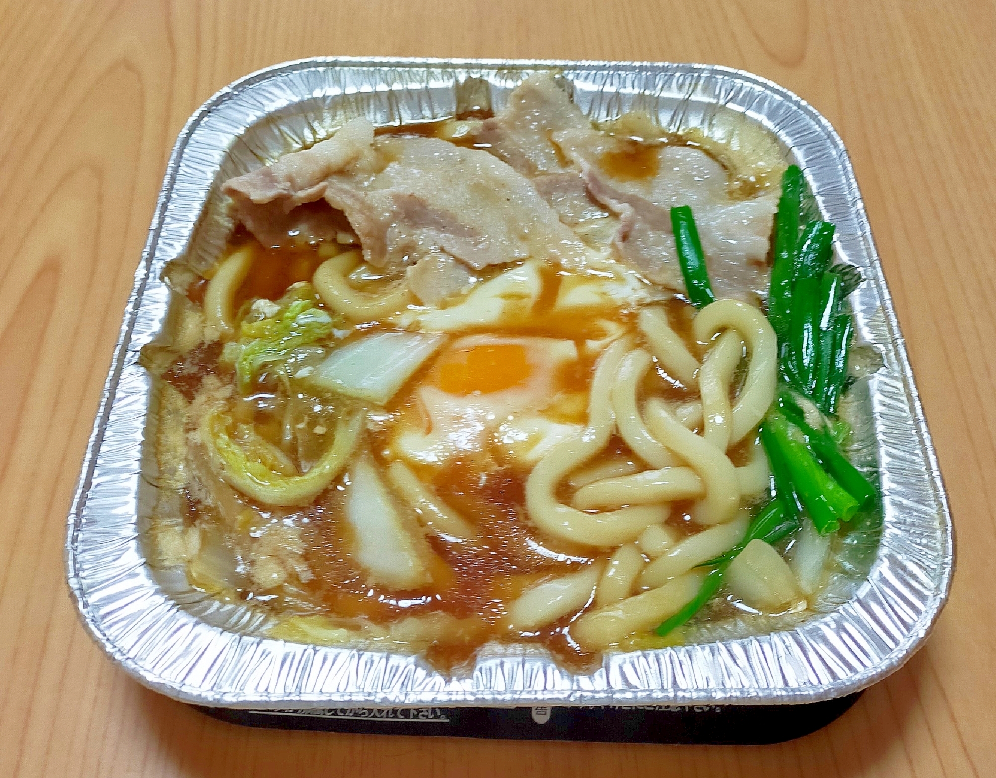 すき焼き風鍋焼きうどん