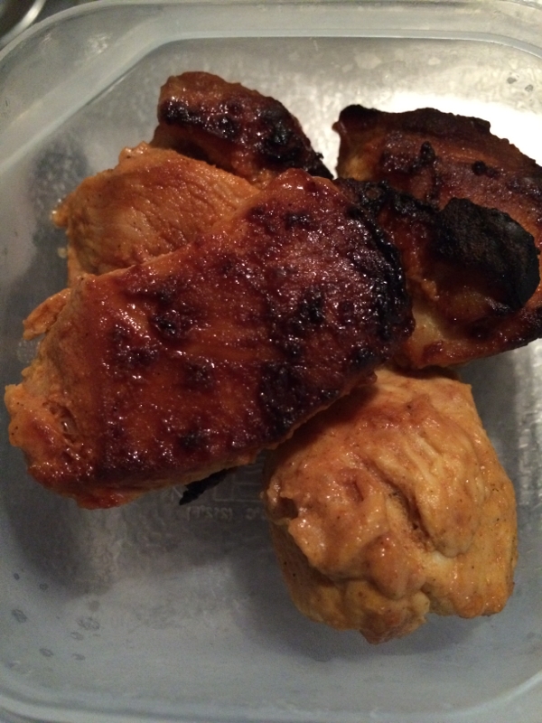 トースターで作る☆鶏胸肉のタンドリーチキン