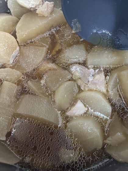 とっても柔らか♪鶏肉と大根の煮物・圧力鍋