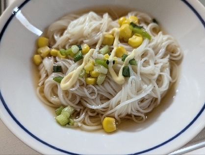 そうめん 素麺 ( マヨコーン )