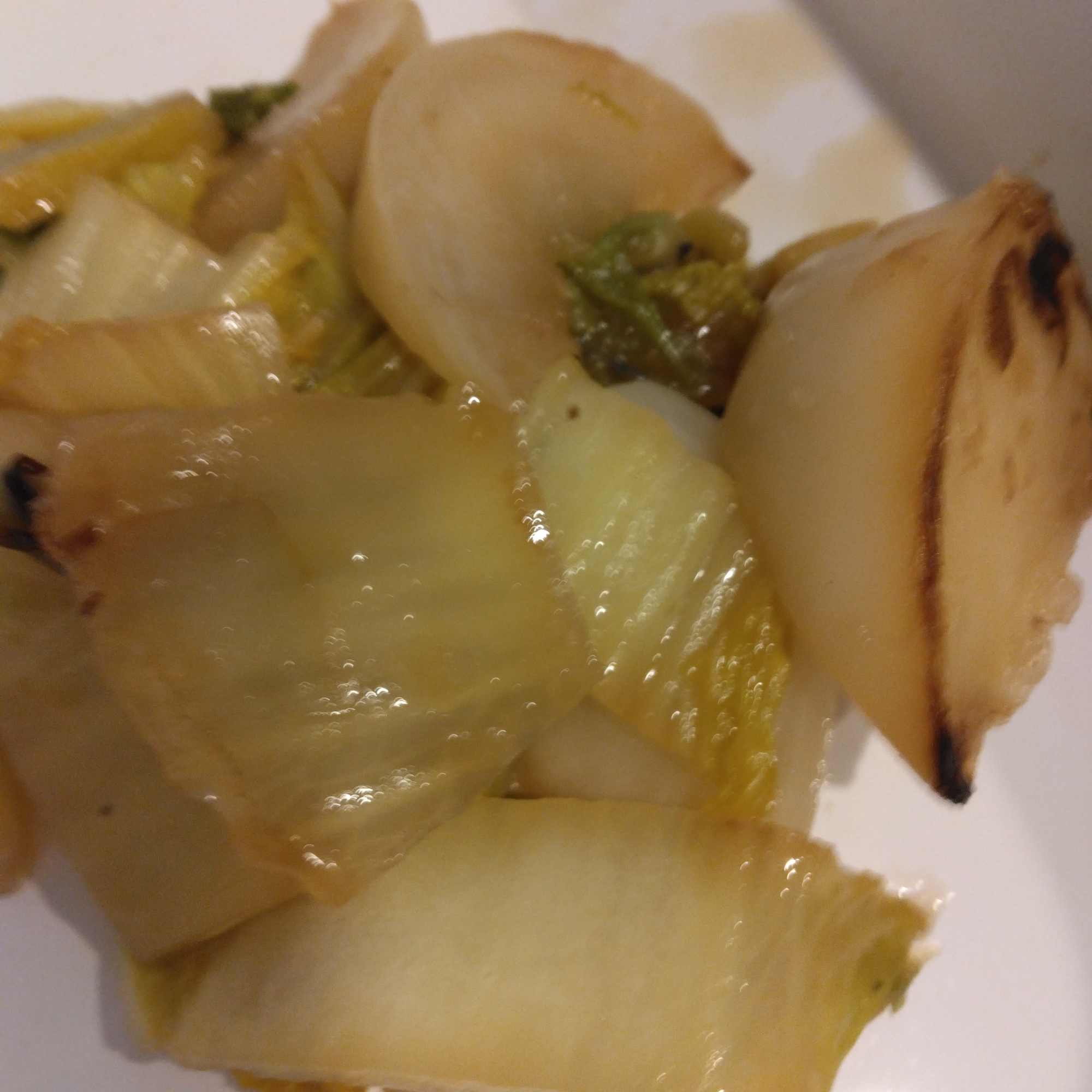 かぶと白菜の焼きびたし