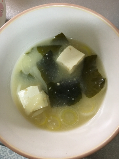豆腐のお味噌汁 Tofu Miso Soup