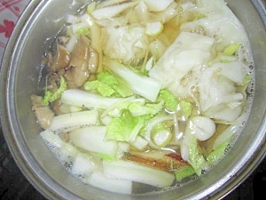 鱈焼売と葱スープ