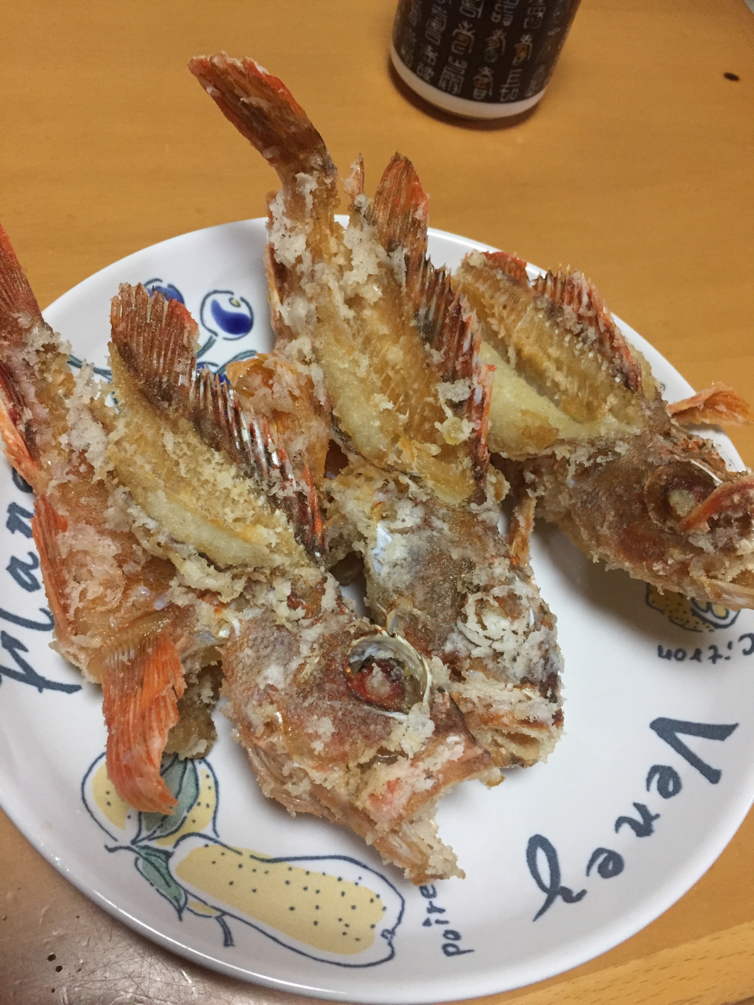 カサゴの唐揚げ